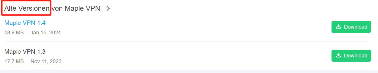 Wie kann ich eine alte Version von Maple VPN auf meinem Android-Gerät ...