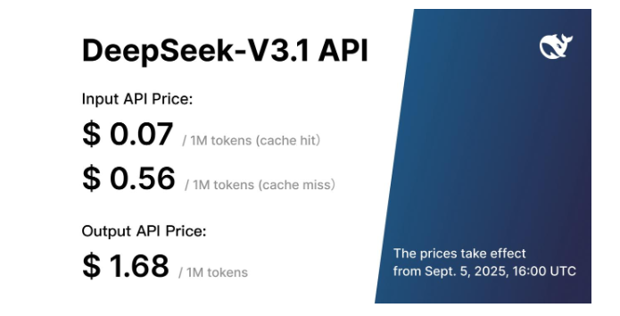  DeepSeek V3.1 