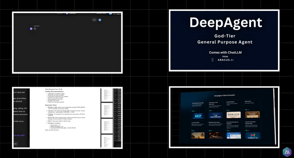 DeepAgent AI agent