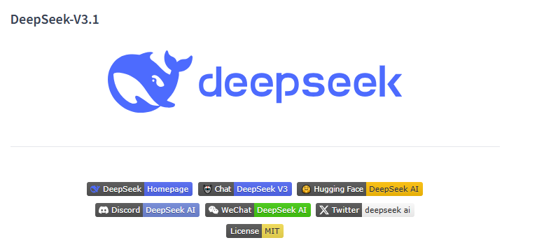  huggingface DeepSeek v3.1