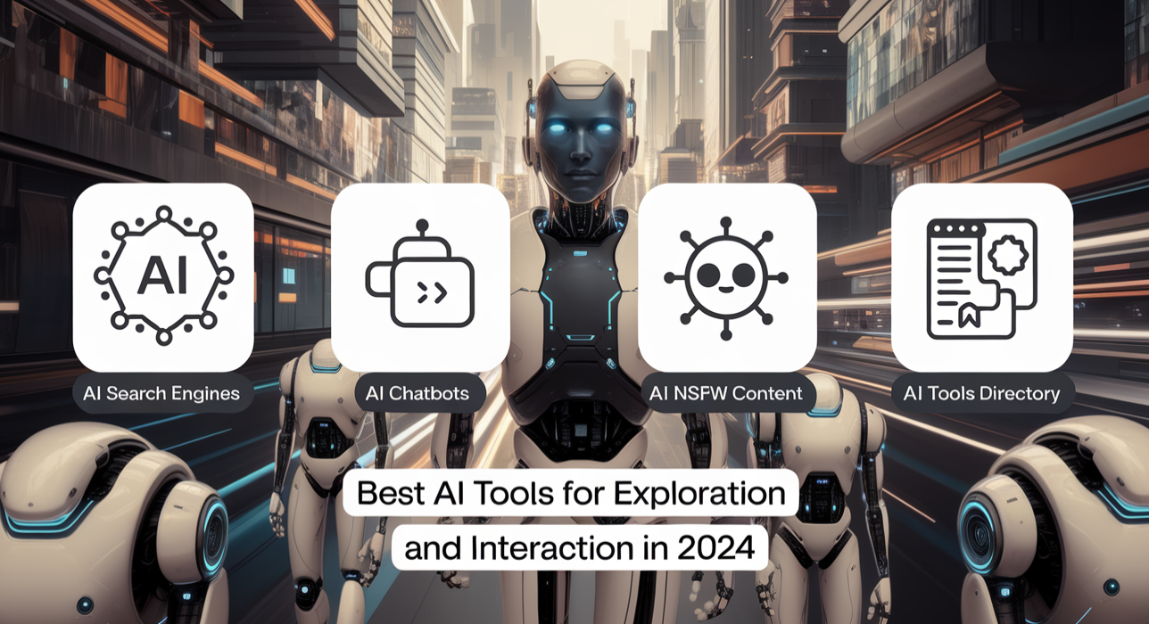 Best AI Tools for Exploration and Interaction in 2024: Search Engines, Chatbots, NSFW Content, and Comprehensive Directories