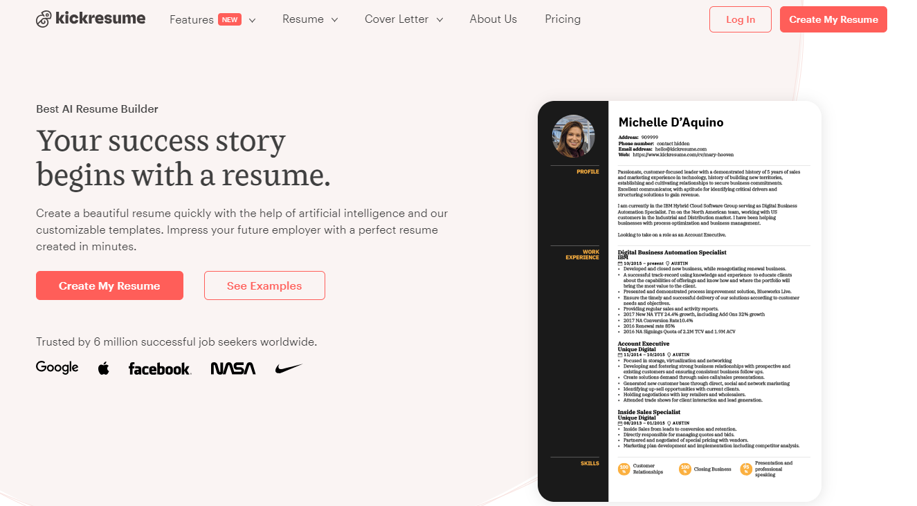 Kickresume
