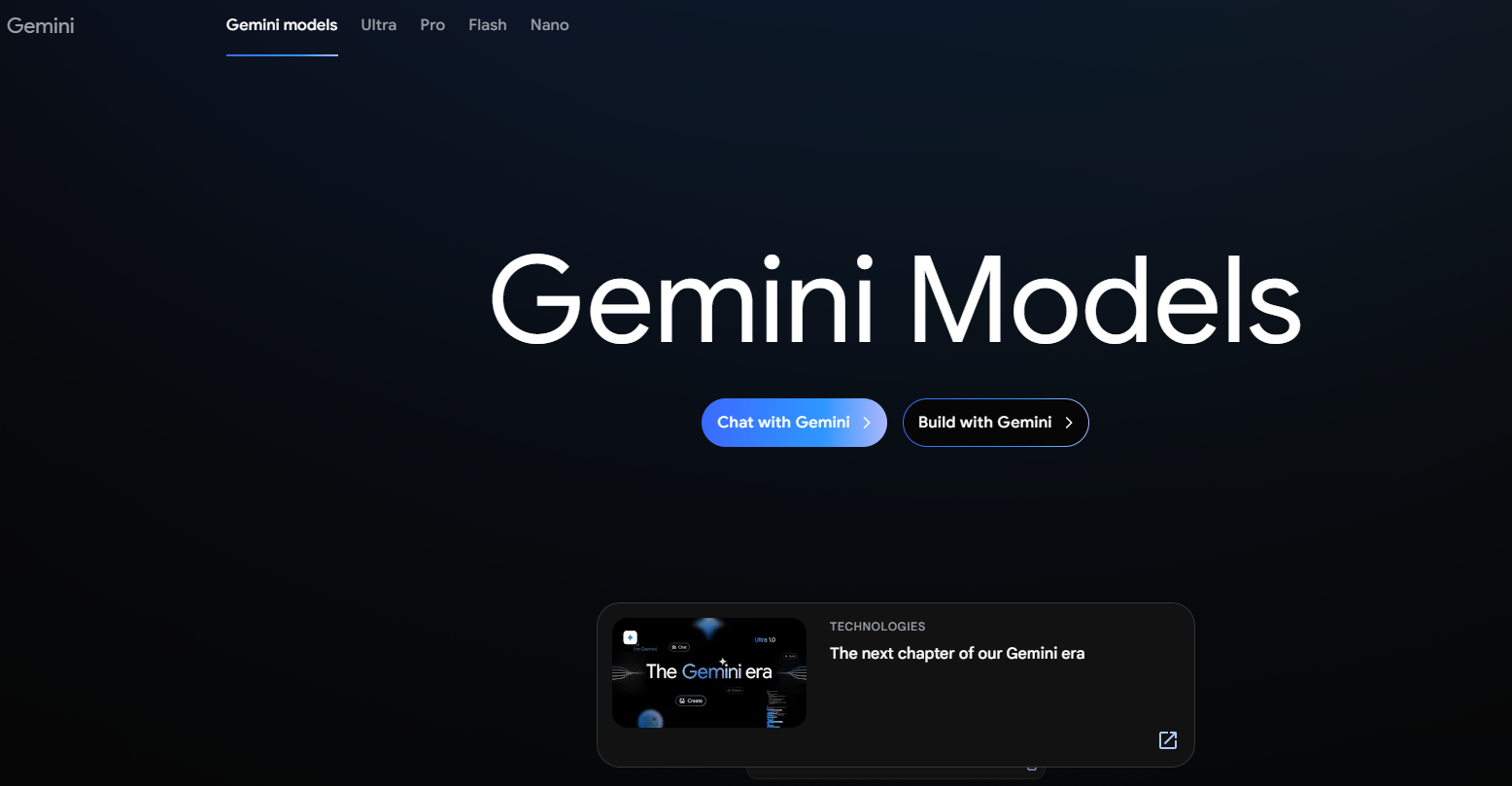 Gemini Models