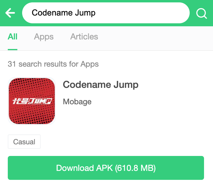 Como baixar Codename Jump no celular